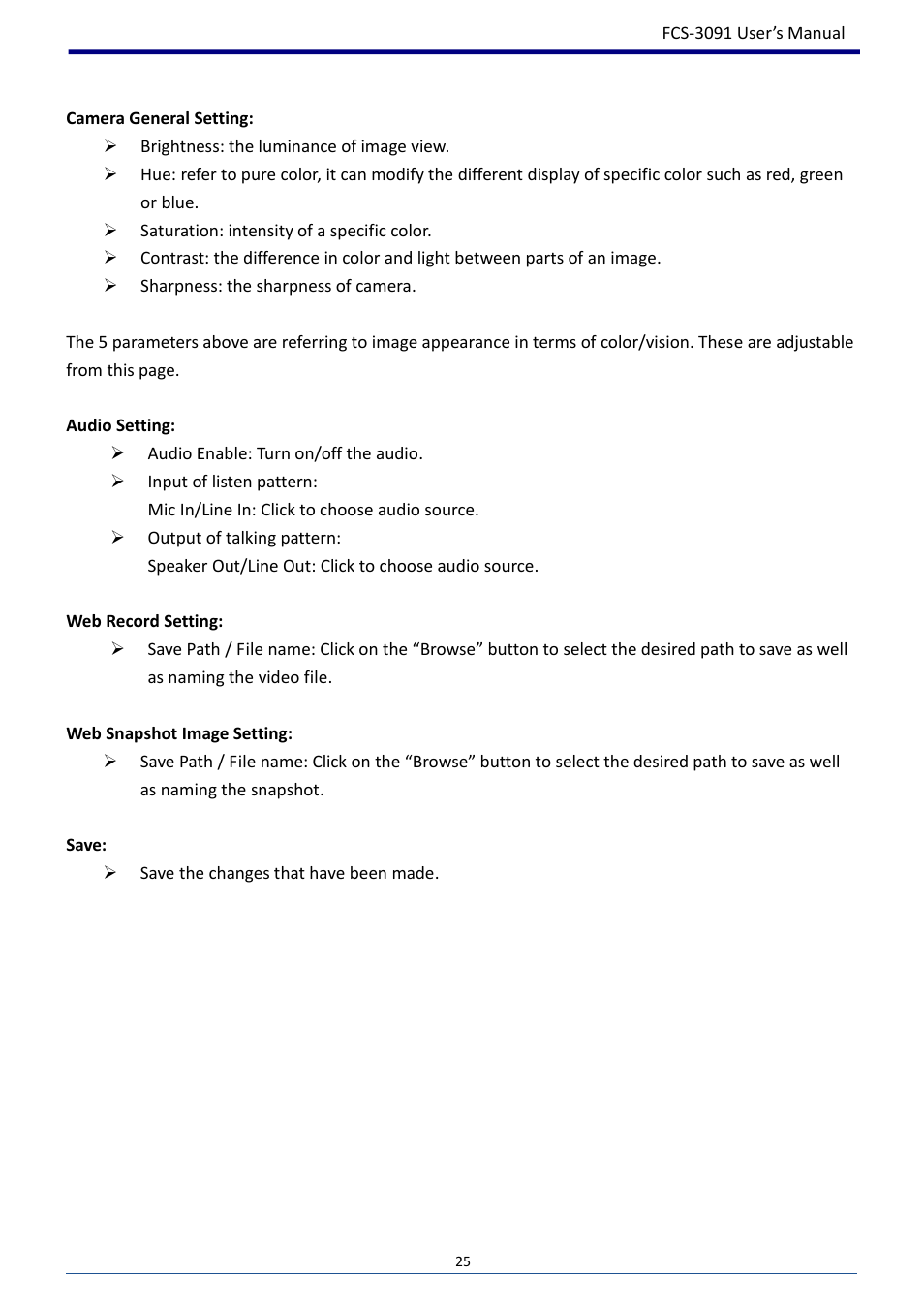 LevelOne FCS-3091 User Manual | Page 26 / 53