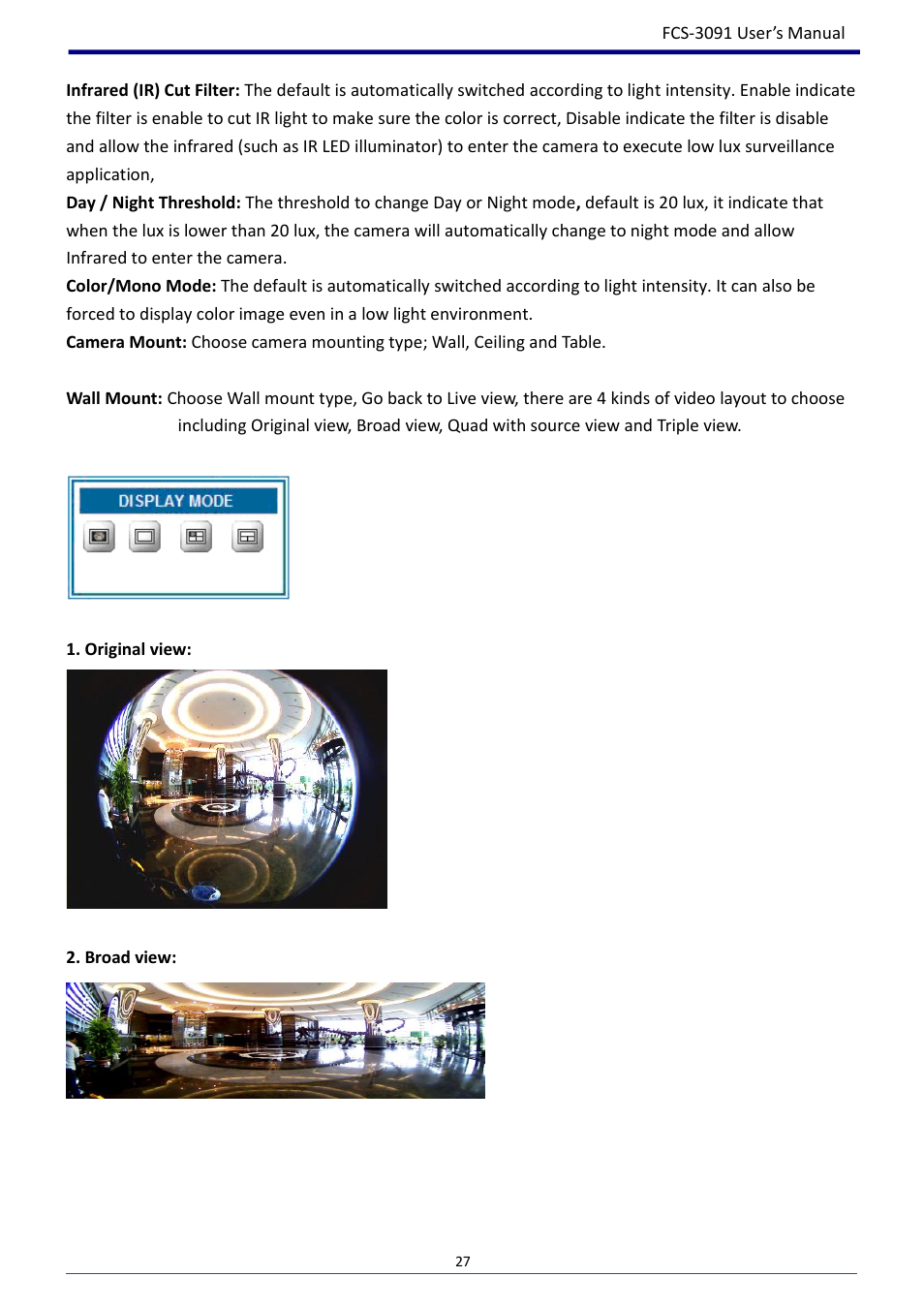 LevelOne FCS-3091 User Manual | Page 28 / 53