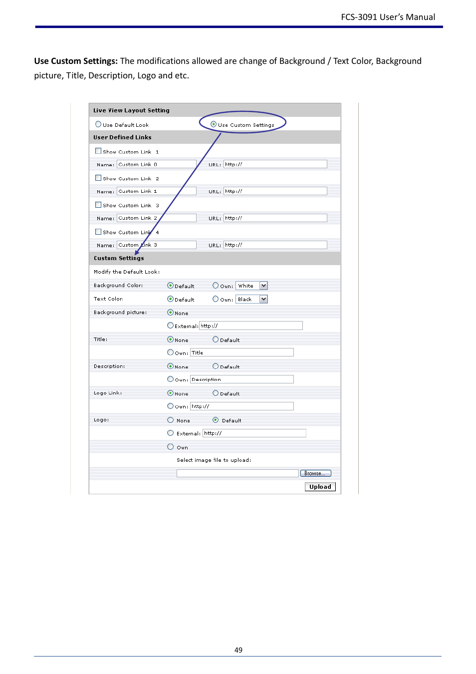 LevelOne FCS-3091 User Manual | Page 50 / 53