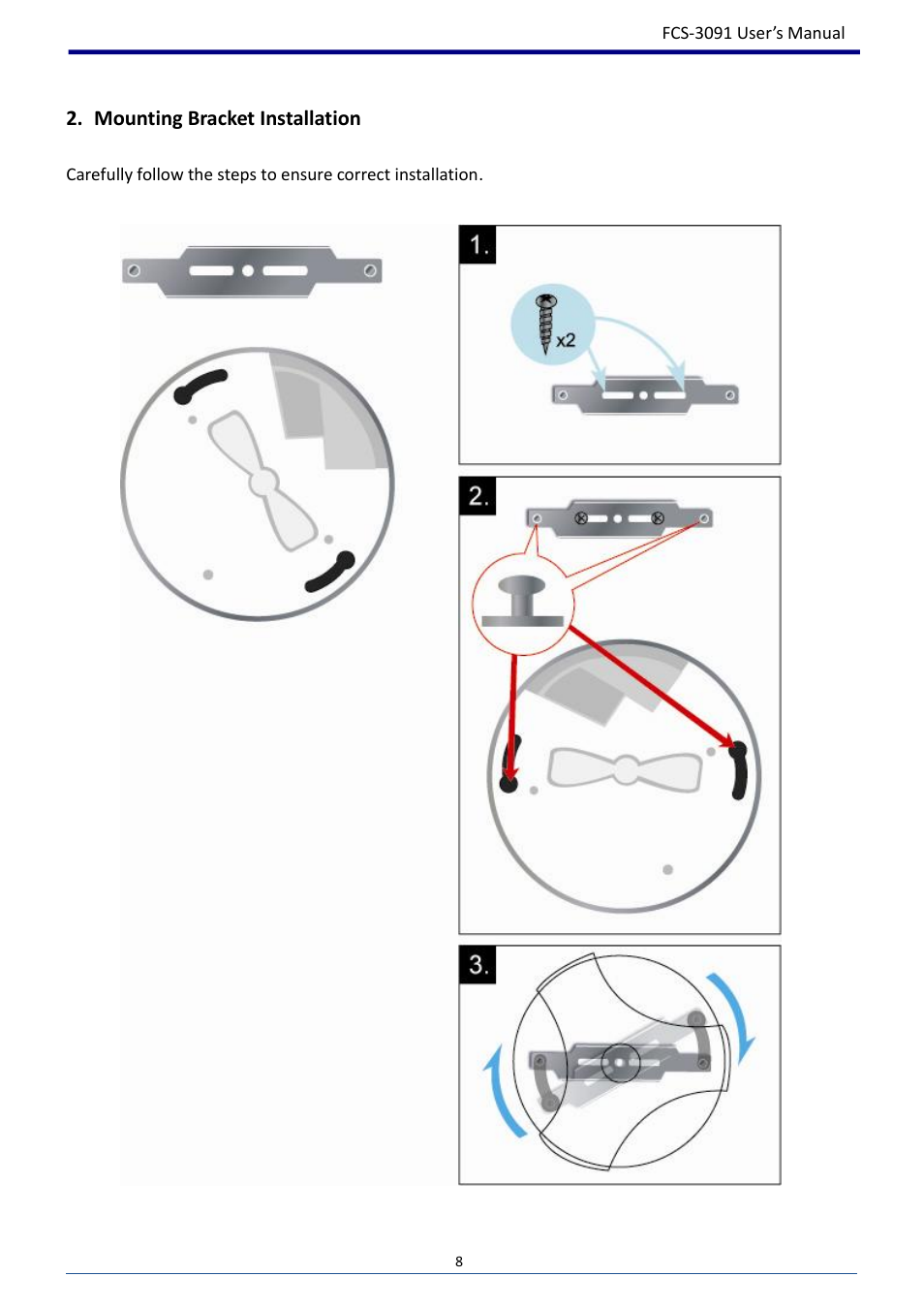 LevelOne FCS-3091 User Manual | Page 9 / 53