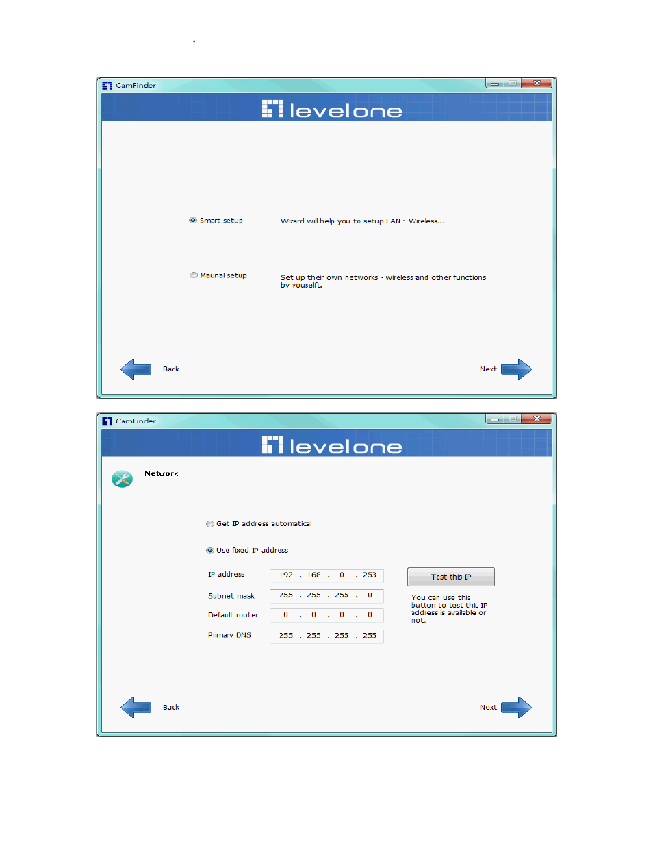 LevelOne FCS-3101 User Manual | Page 13 / 54