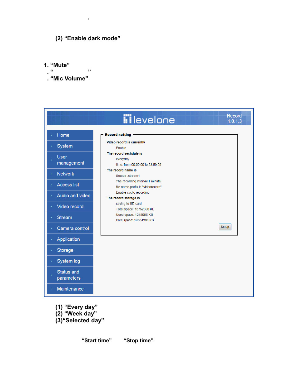 Video record | LevelOne FCS-3101 User Manual | Page 35 / 54