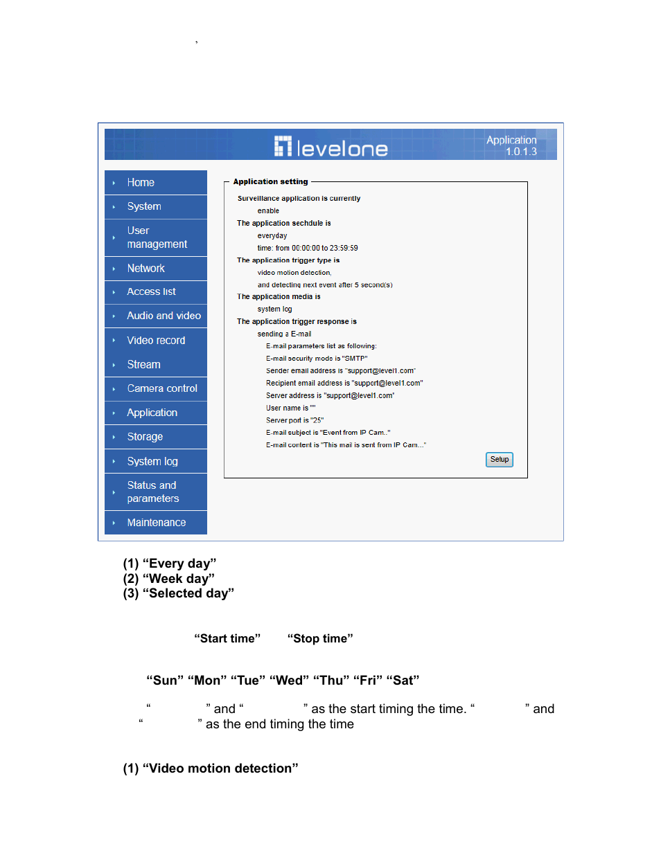 Application | LevelOne FCS-3101 User Manual | Page 39 / 54