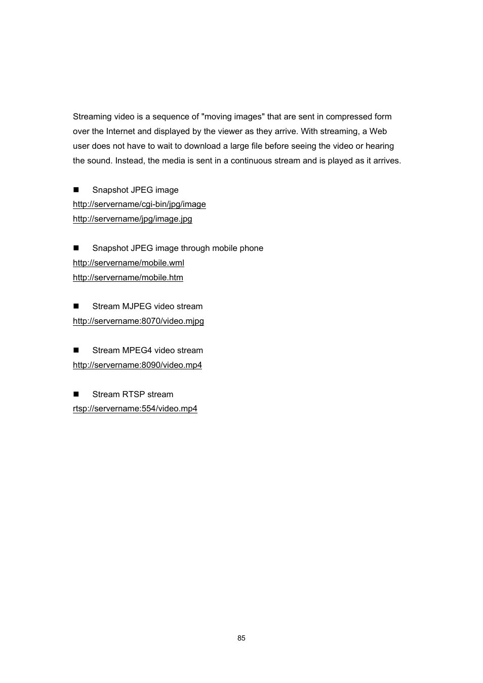 Streaming video/audio solution | LevelOne FCS-4300 User Manual | Page 88 / 94