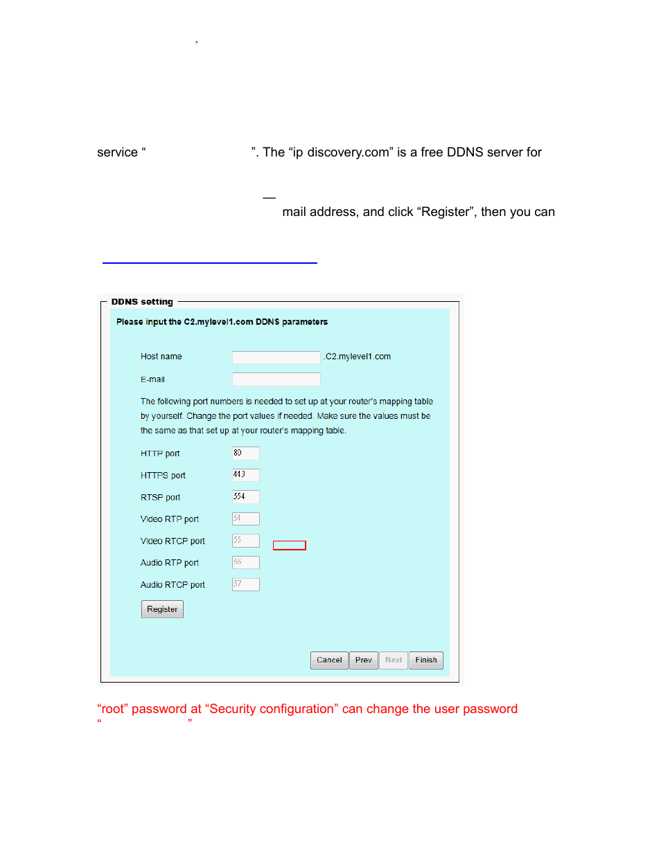 C2.mylevel1.com (free ddns service) | LevelOne FCS-5042 User Manual | Page 16 / 56