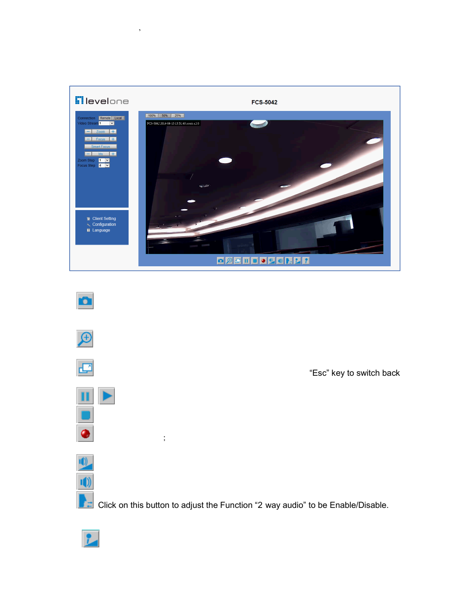 LevelOne FCS-5042 User Manual | Page 19 / 56
