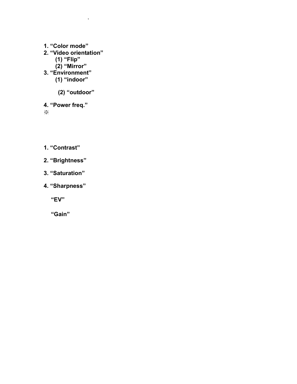 General setting, Video setting | LevelOne FCS-5042 User Manual | Page 33 / 56