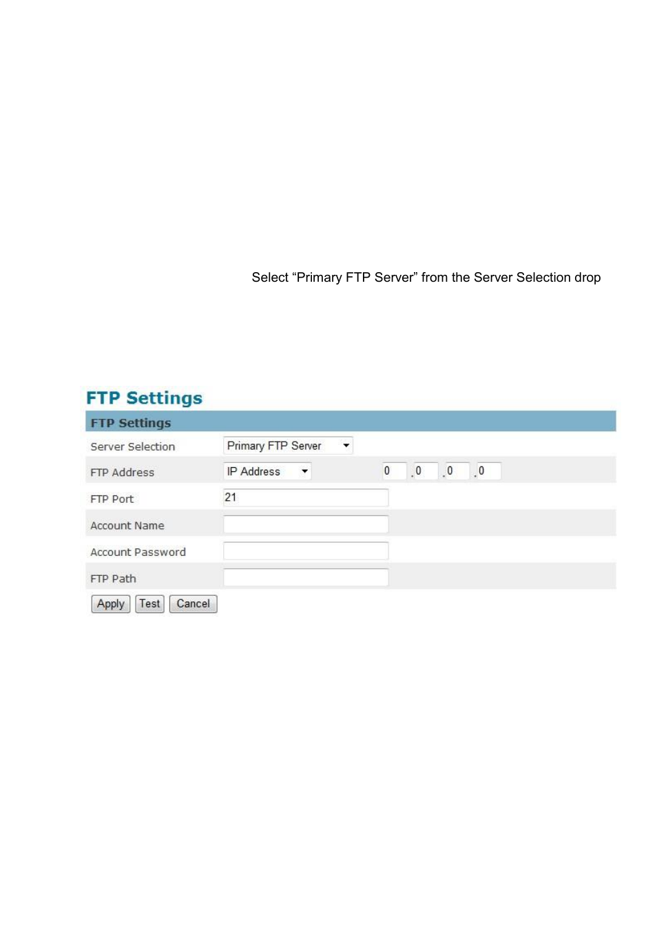 Notifications, Ftp settings | LevelOne FCS-5052 User Manual | Page 50 / 63