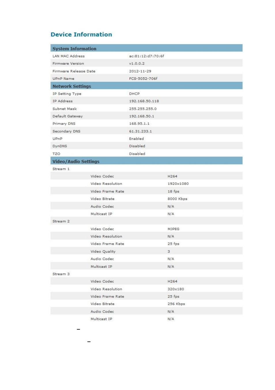 LevelOne FCS-5052 User Manual | Page 63 / 63