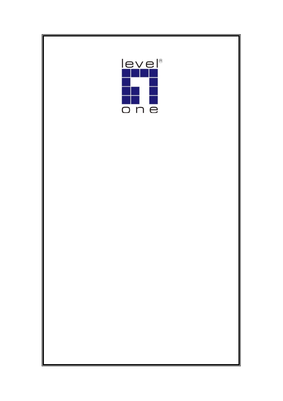 LevelOne WCS-0030 User Manual | 56 pages