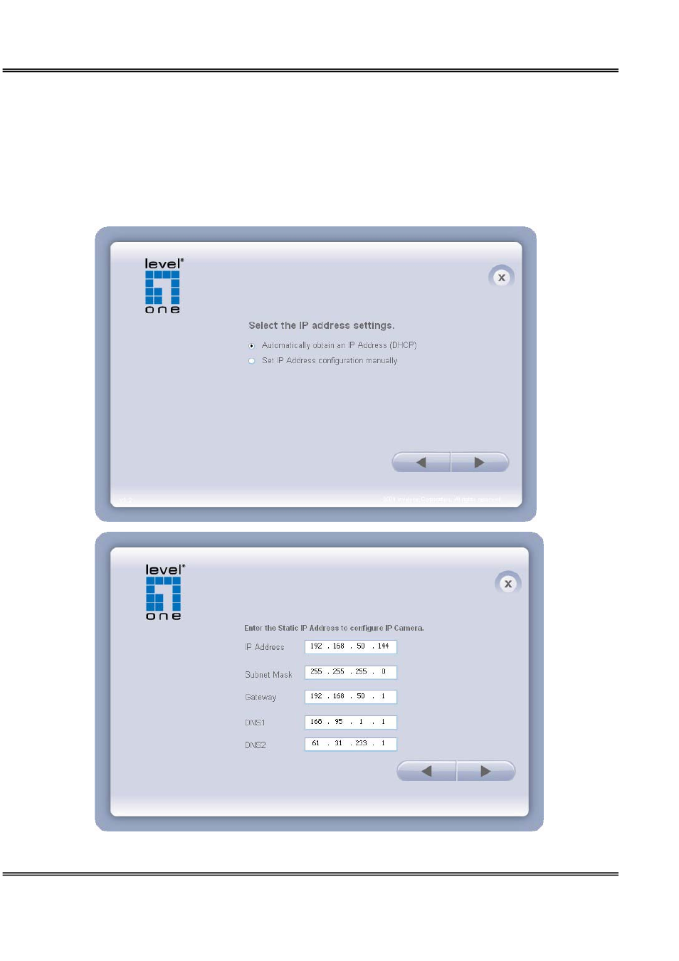 LevelOne WCS-0030 User Manual | Page 18 / 56