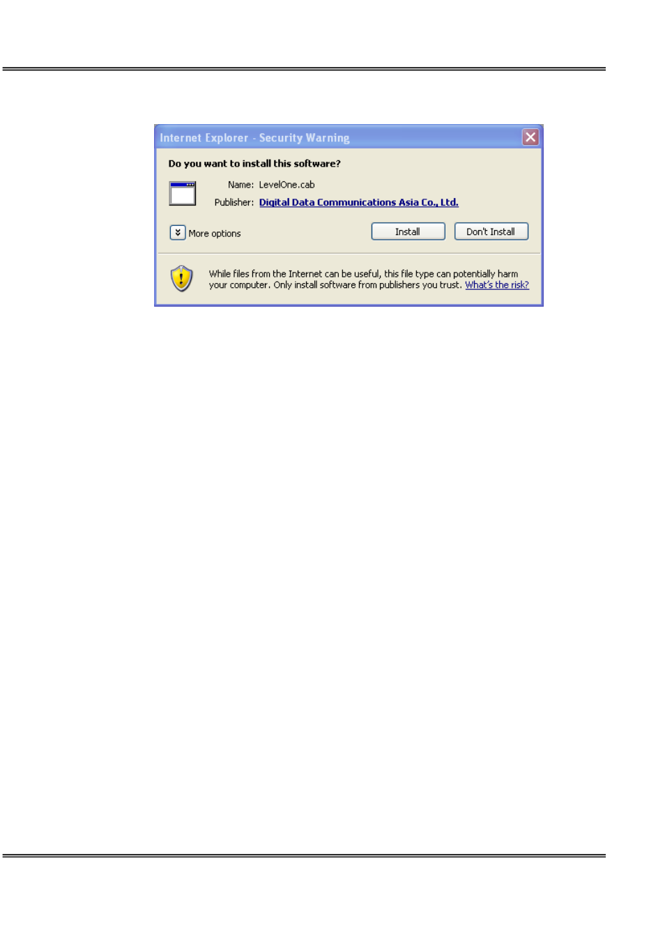 LevelOne WCS-0050 User Manual | Page 22 / 56