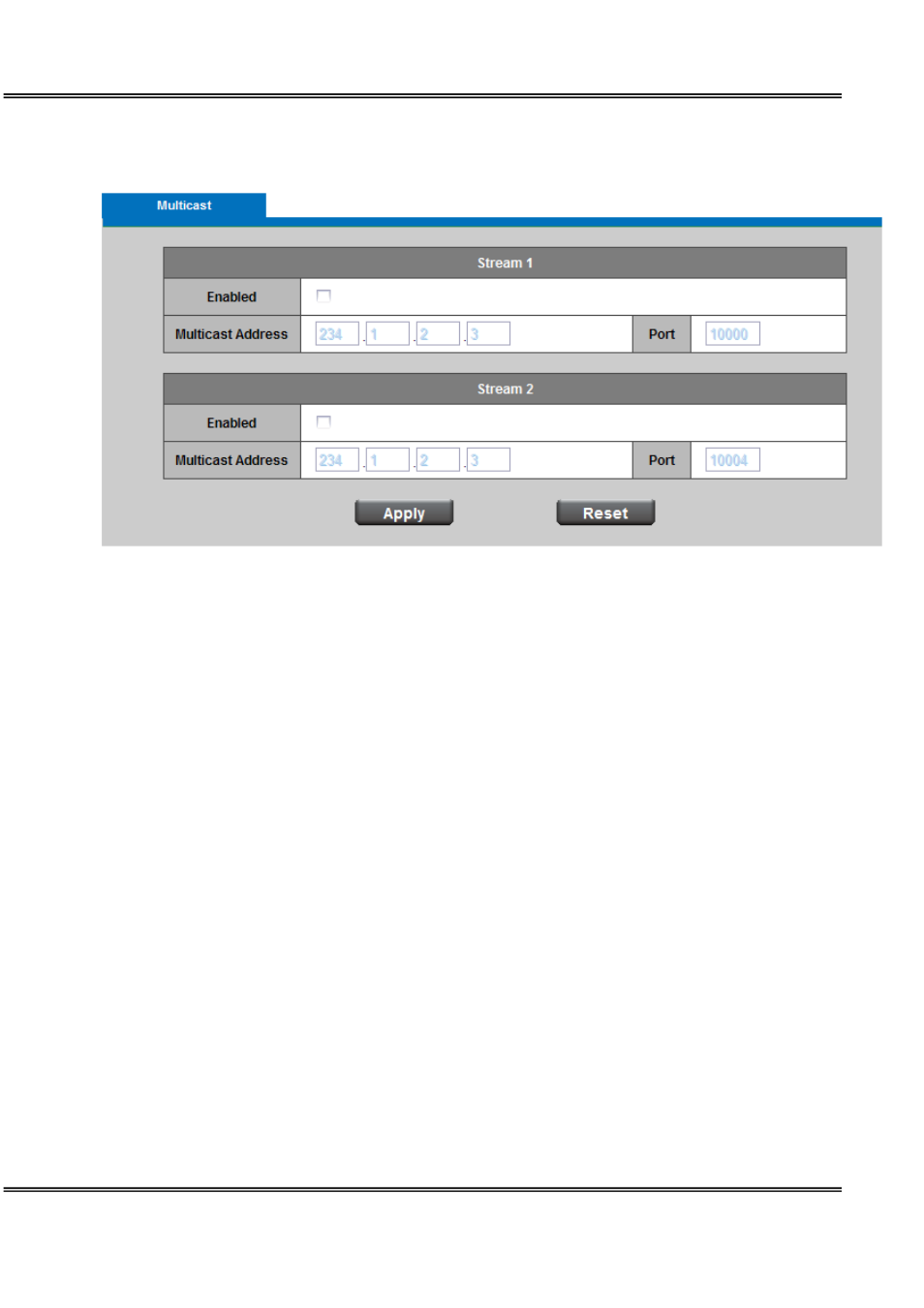 Multicast | LevelOne WCS-0050 User Manual | Page 33 / 56