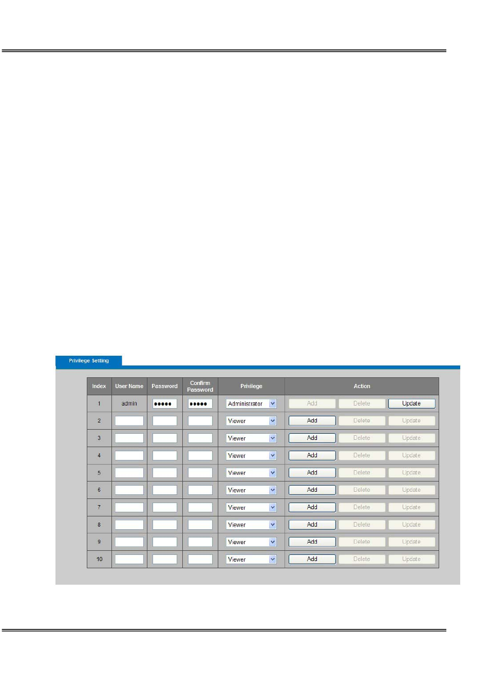 Maintenance, User management | LevelOne WCS-0050 User Manual | Page 53 / 56