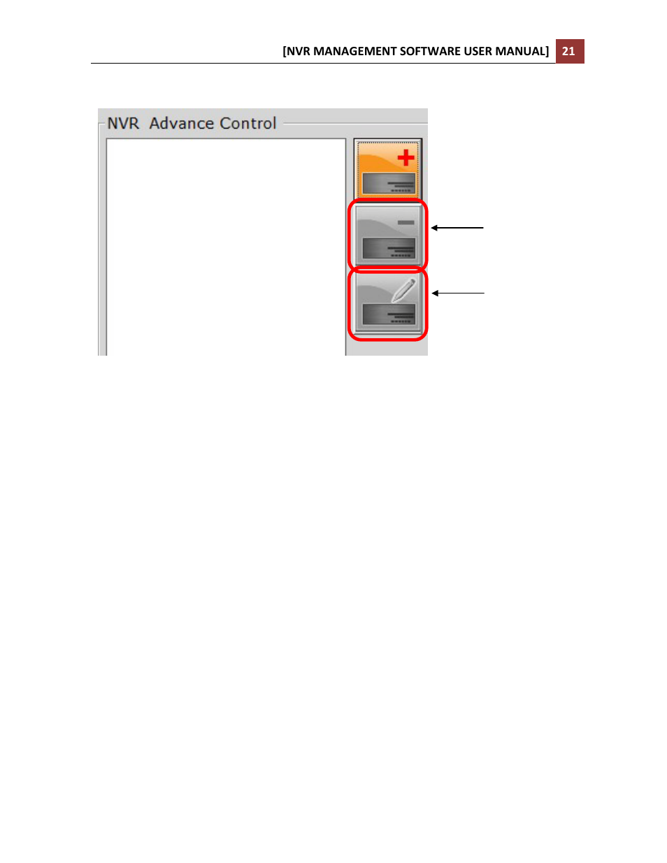Remove an nvr to edit its settings | LevelOne NVR-0216 User Manual | Page 21 / 86