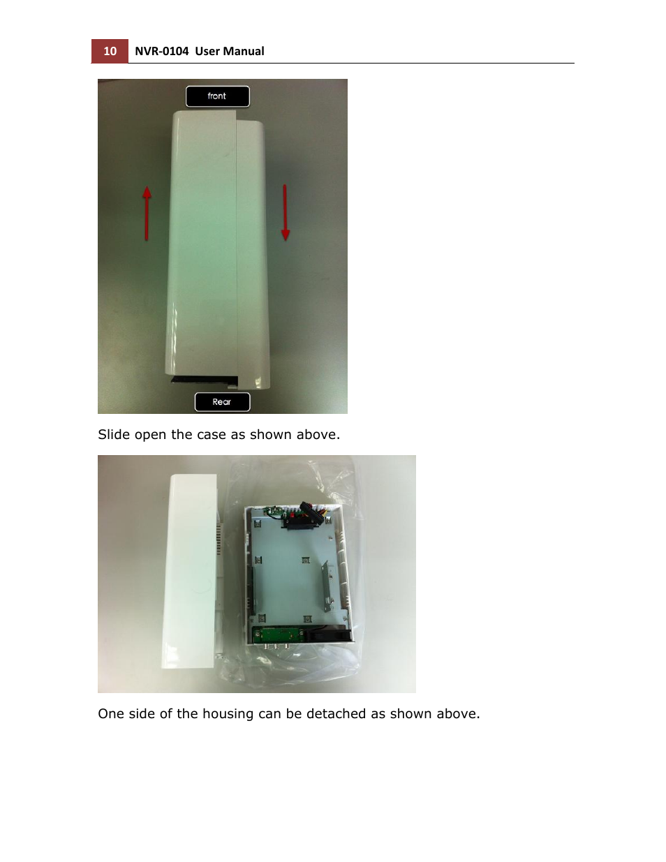 LevelOne NVR-0104 User Manual | Page 10 / 157