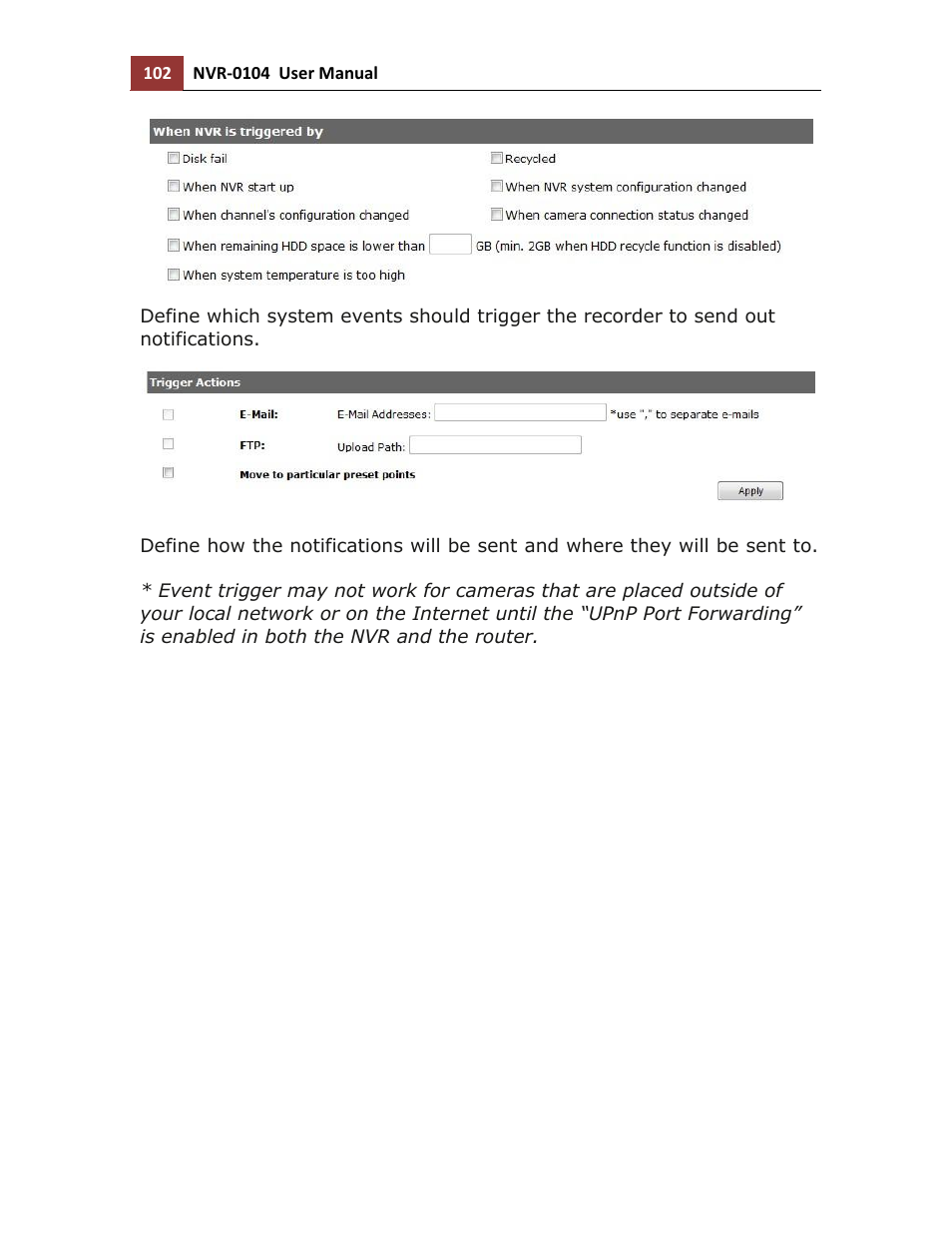 LevelOne NVR-0104 User Manual | Page 102 / 157