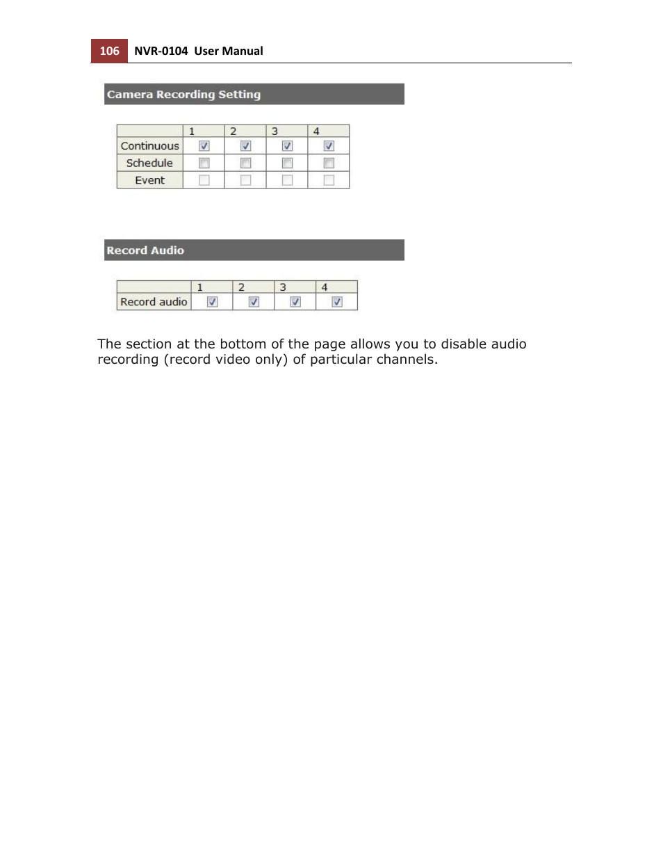 LevelOne NVR-0104 User Manual | Page 106 / 157