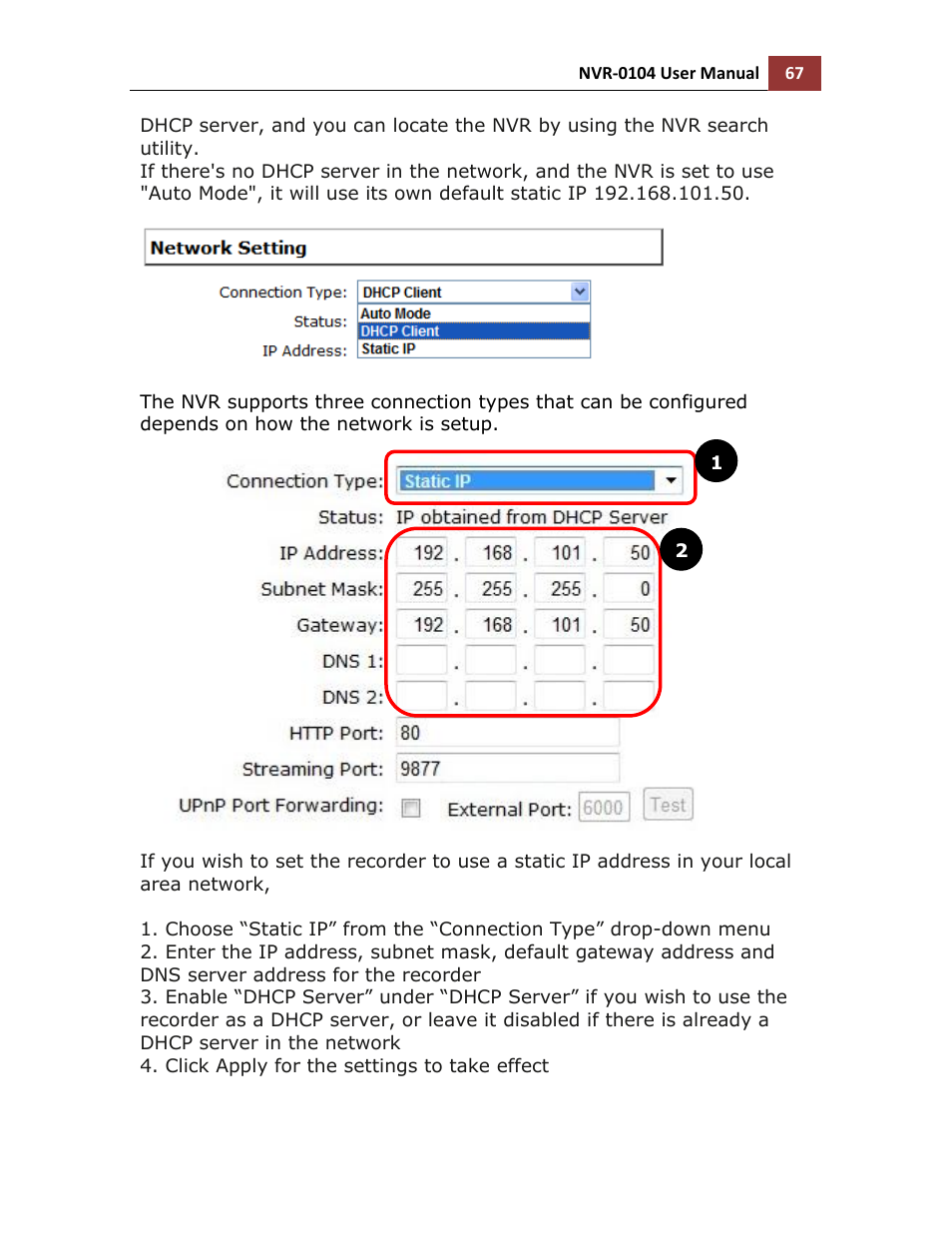 LevelOne NVR-0104 User Manual | Page 67 / 157