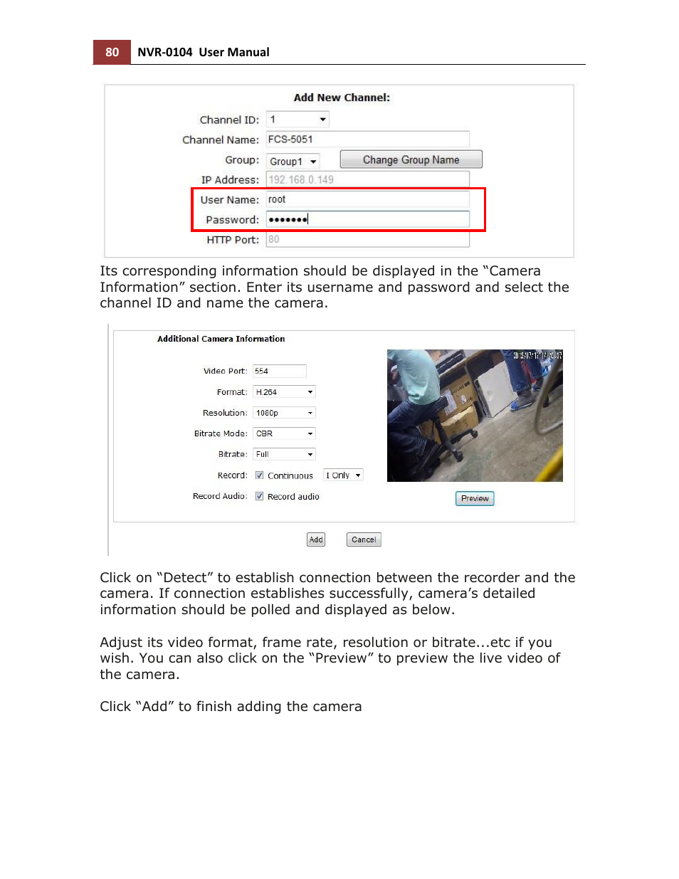 LevelOne NVR-0104 User Manual | Page 80 / 157