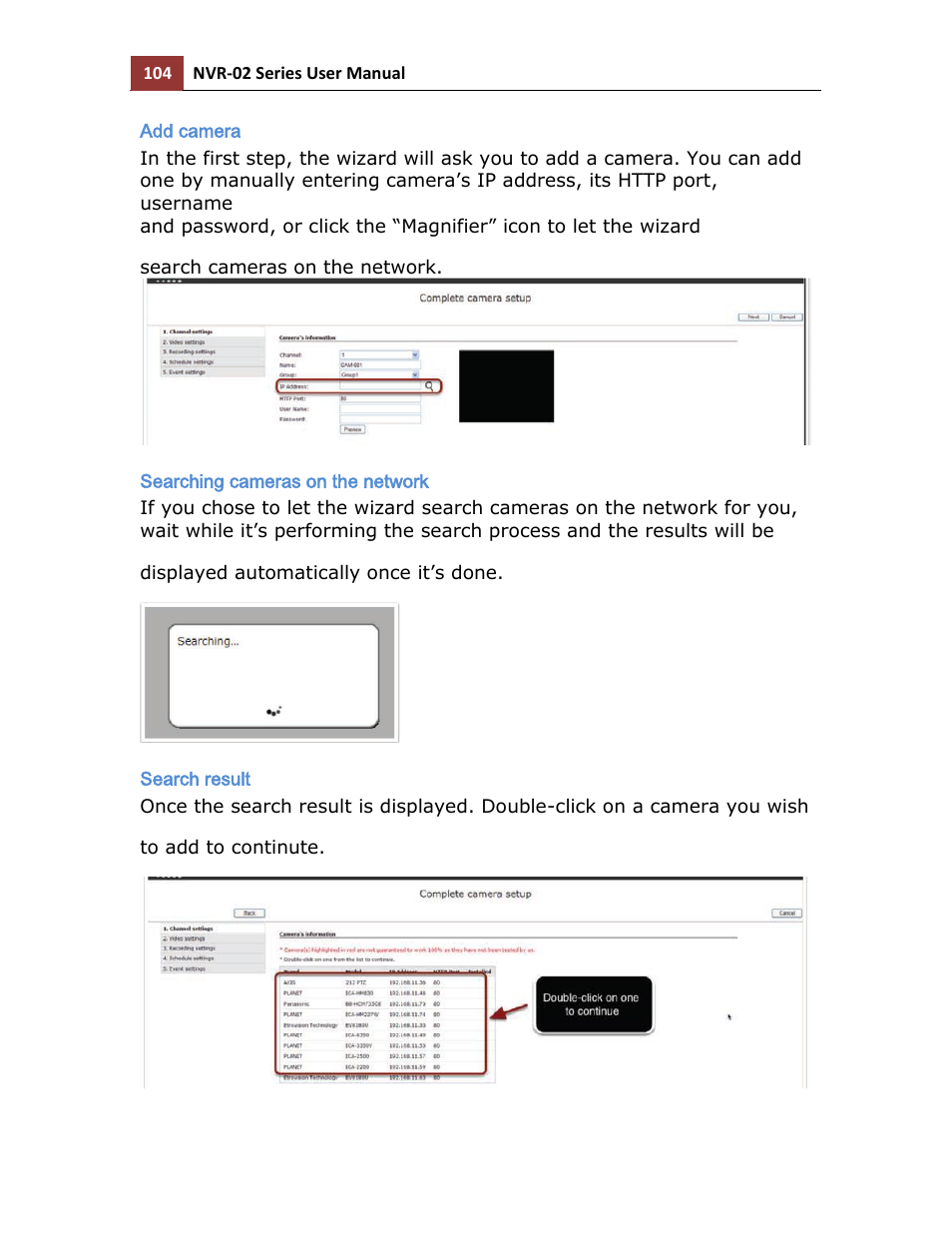 LevelOne NVR-0216 User Manual | Page 104 / 116