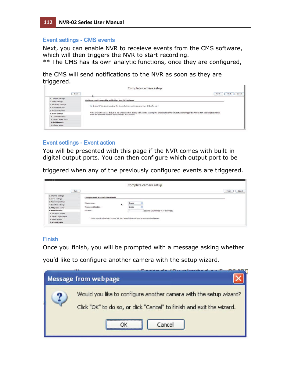 LevelOne NVR-0216 User Manual | Page 112 / 116