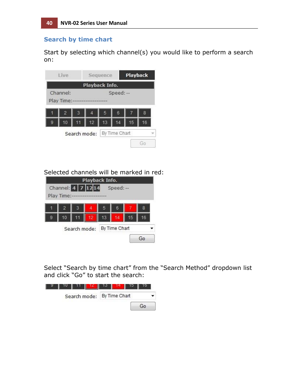 Search by time chart | LevelOne NVR-0216 User Manual | Page 40 / 116