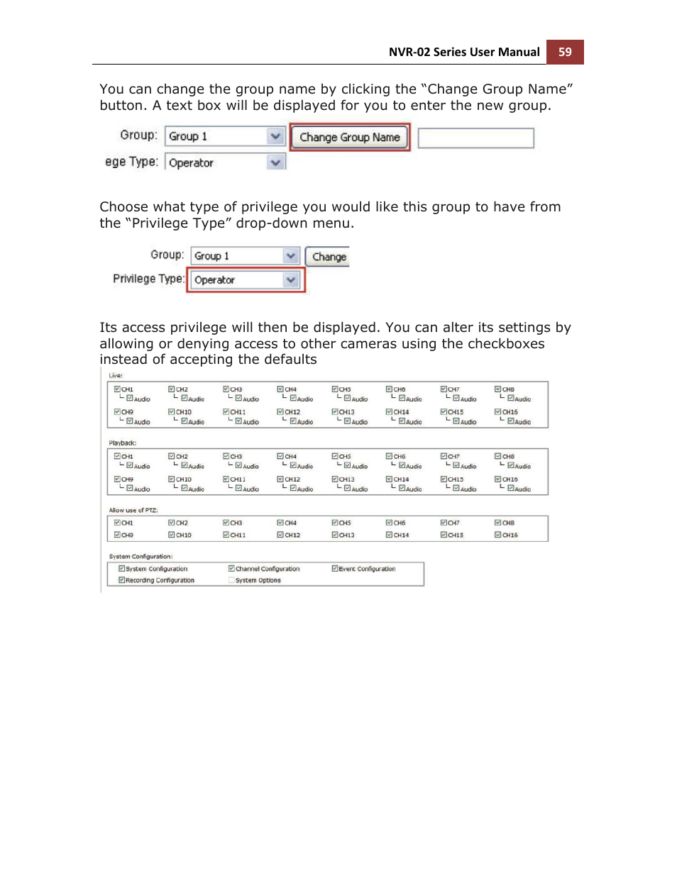 LevelOne NVR-0216 User Manual | Page 59 / 116