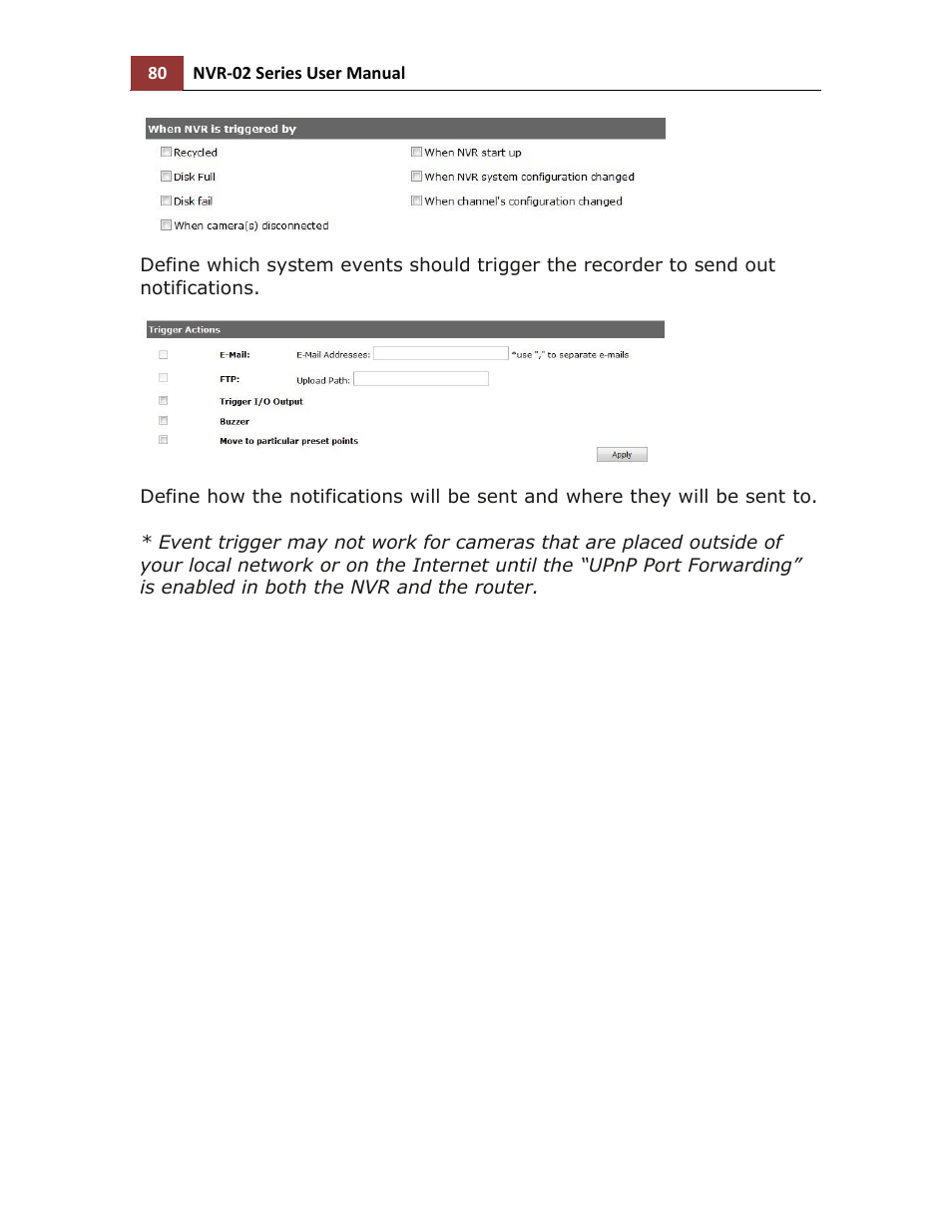 LevelOne NVR-0216 User Manual | Page 80 / 116