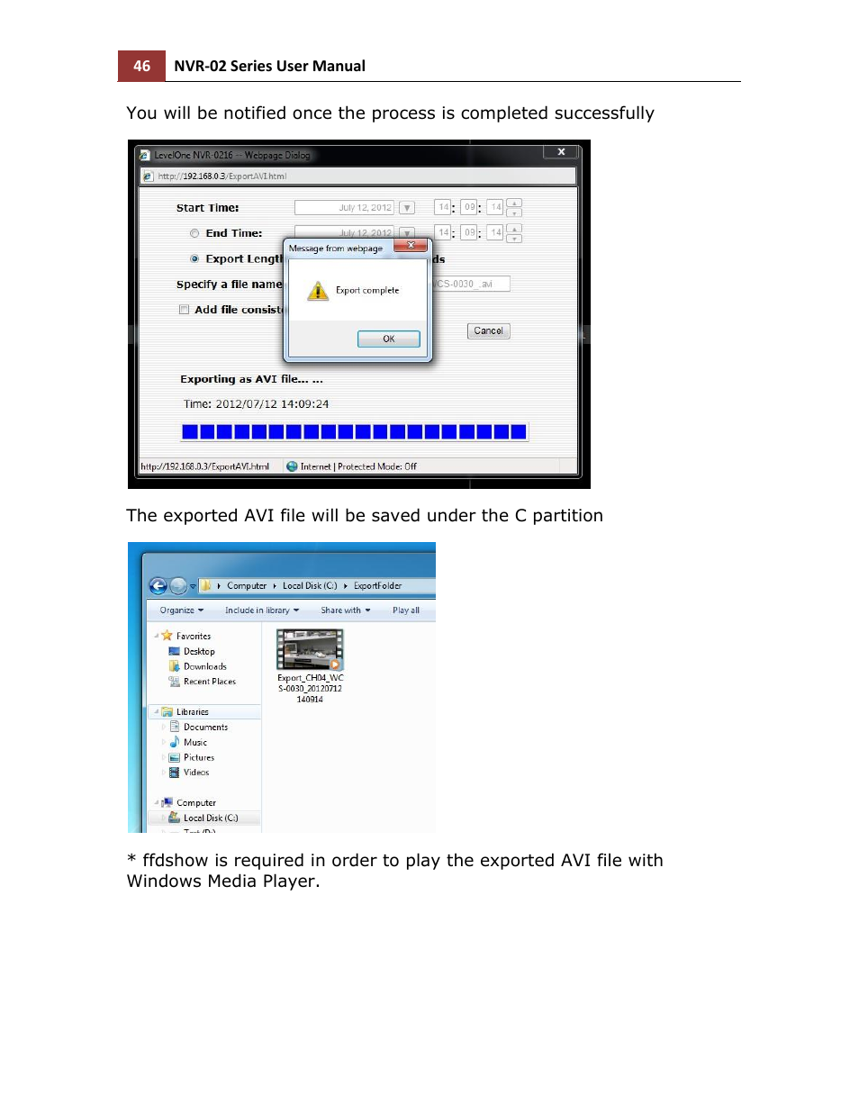 LevelOne NVR-0216 User Manual | Page 46 / 101