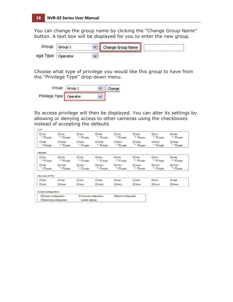 LevelOne NVR-0216 User Manual | Page 58 / 101