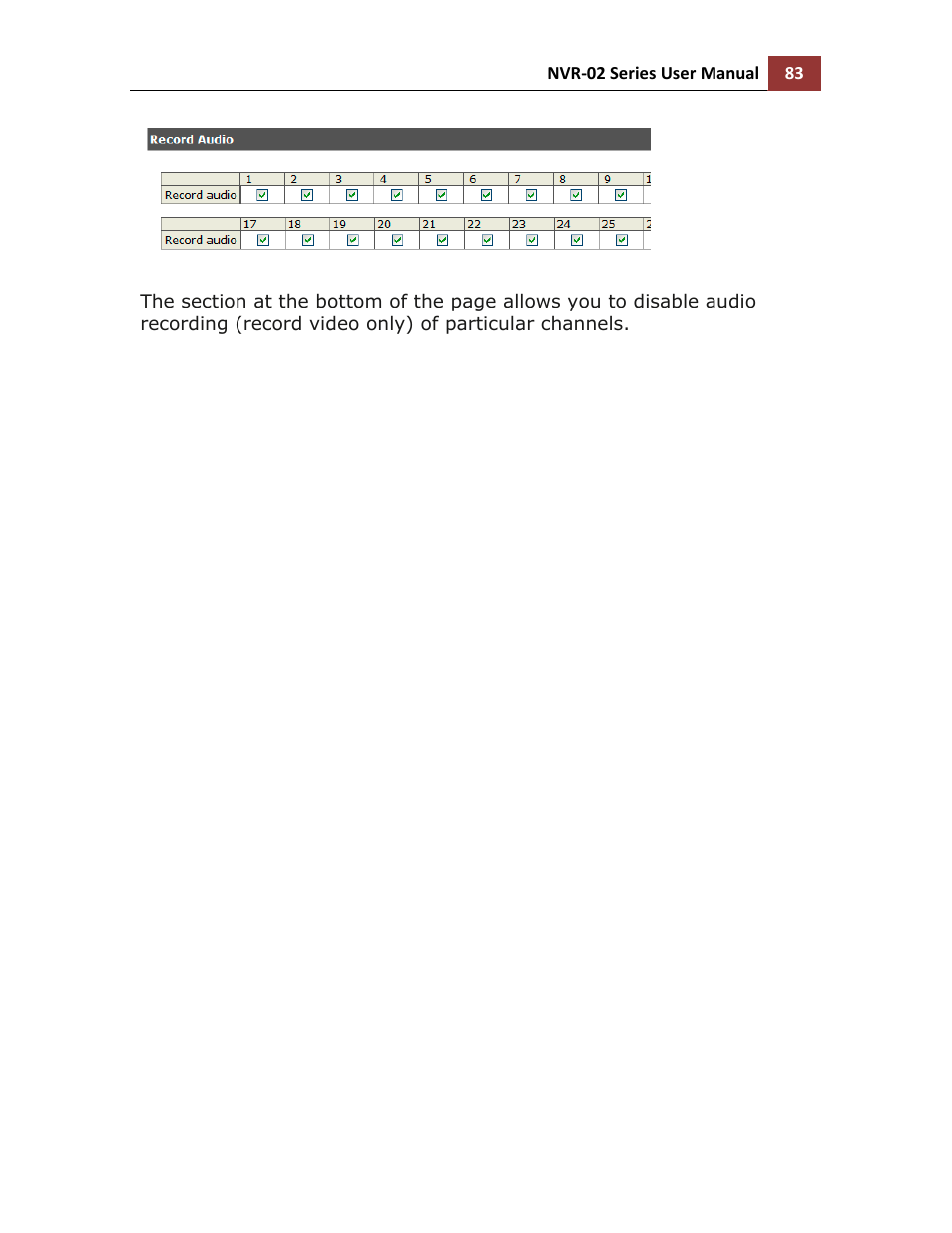LevelOne NVR-0216 User Manual | Page 83 / 101