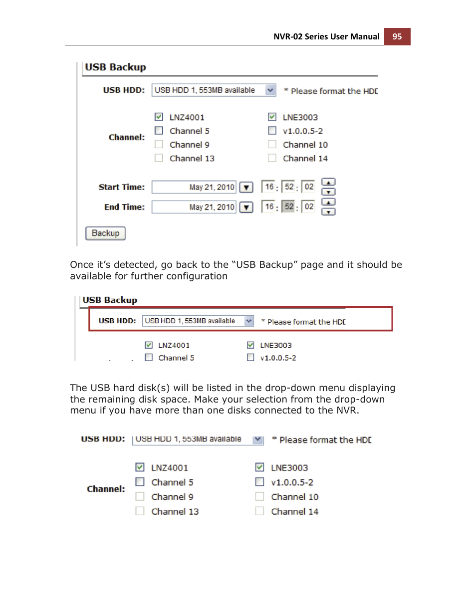 LevelOne NVR-0216 User Manual | Page 95 / 101