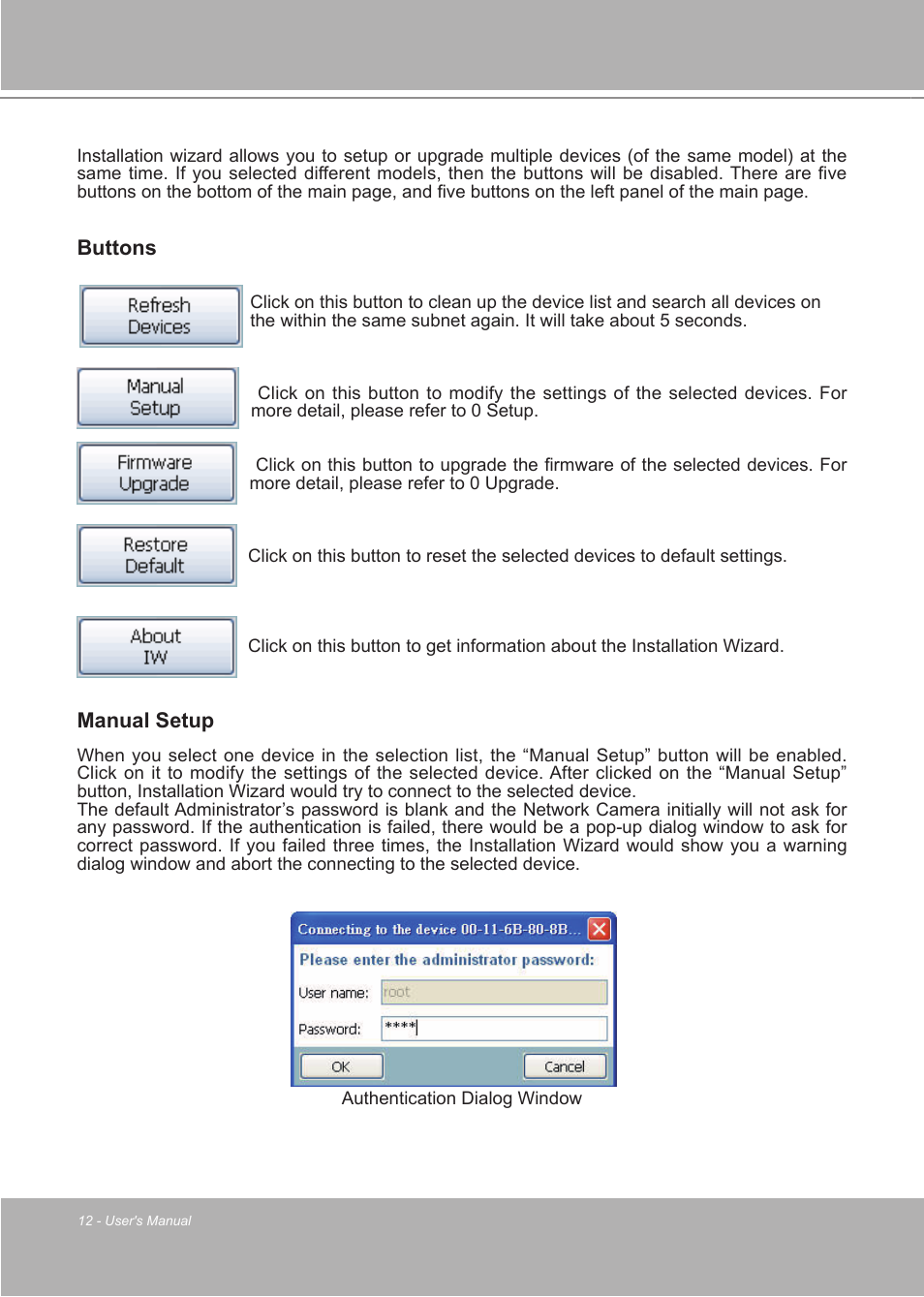 LevelOne FCS-7111 User Manual | Page 12 / 143