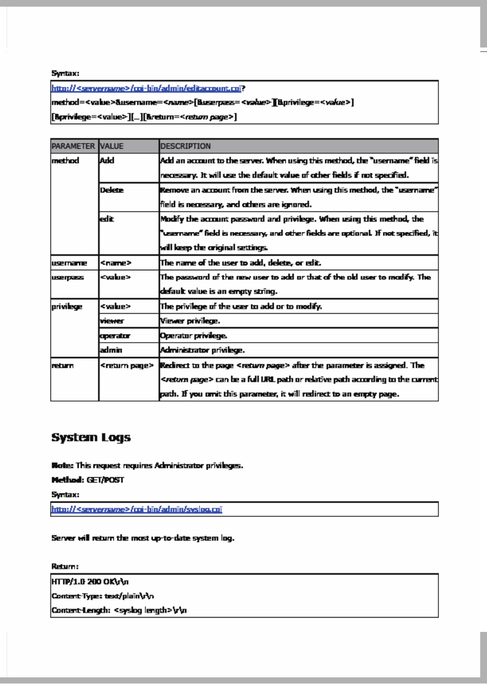 LevelOne FCS-7111 User Manual | Page 137 / 143