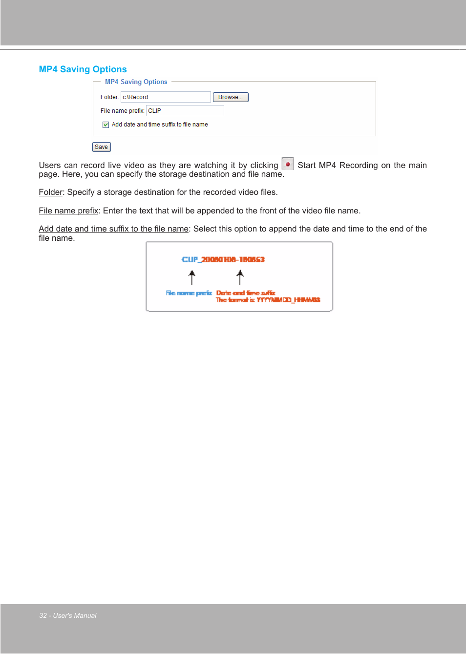 LevelOne FCS-7111 User Manual | Page 32 / 143