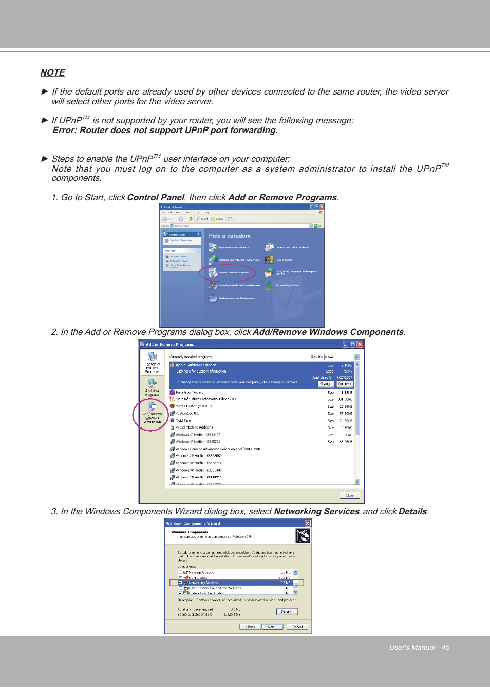 LevelOne FCS-7111 User Manual | Page 45 / 143