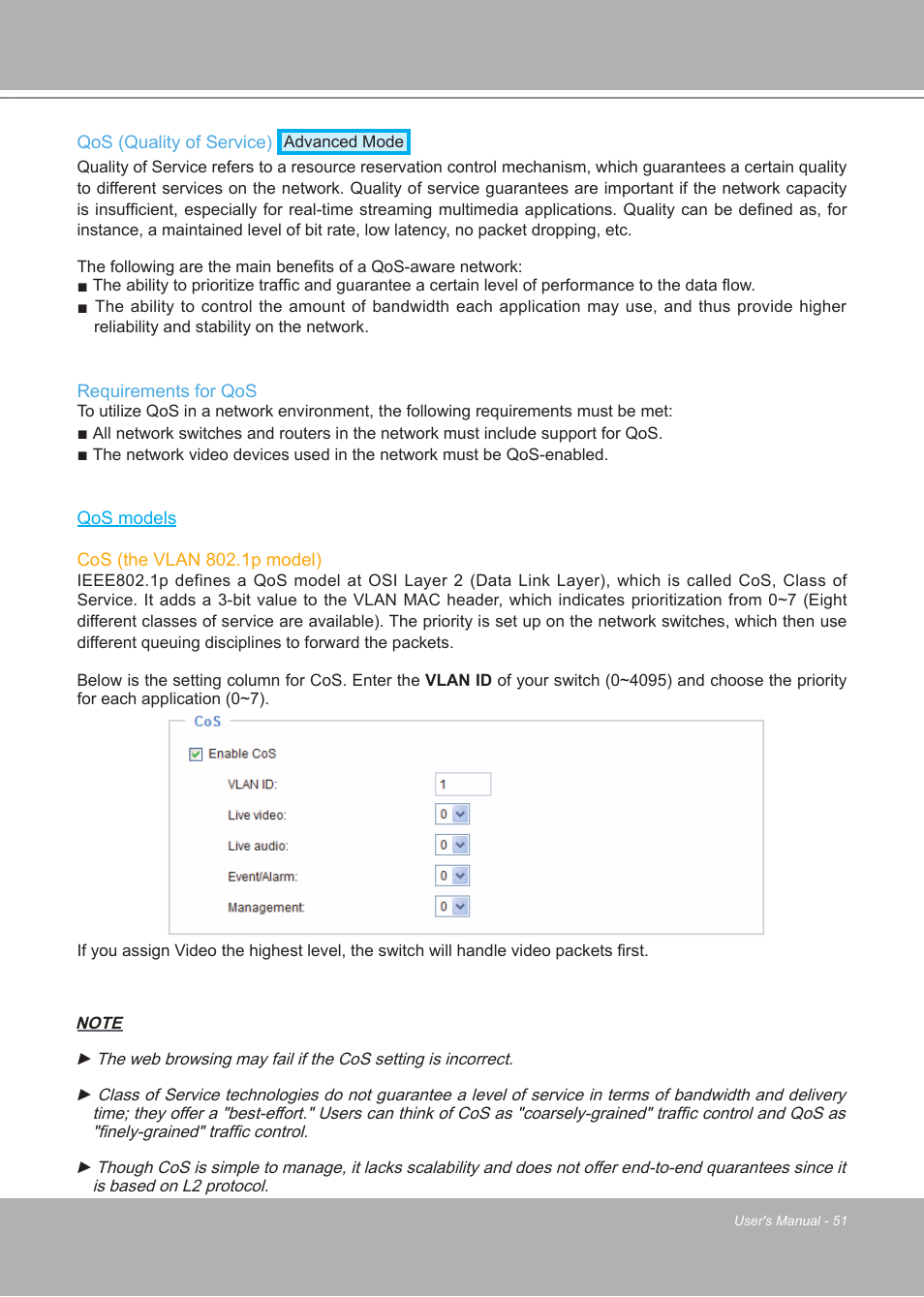 LevelOne FCS-7111 User Manual | Page 51 / 143