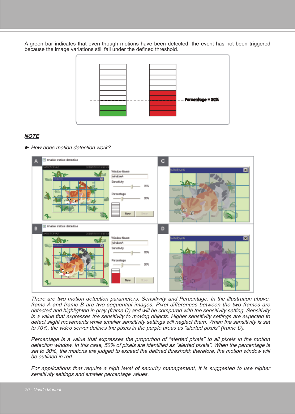 LevelOne FCS-7111 User Manual | Page 70 / 143