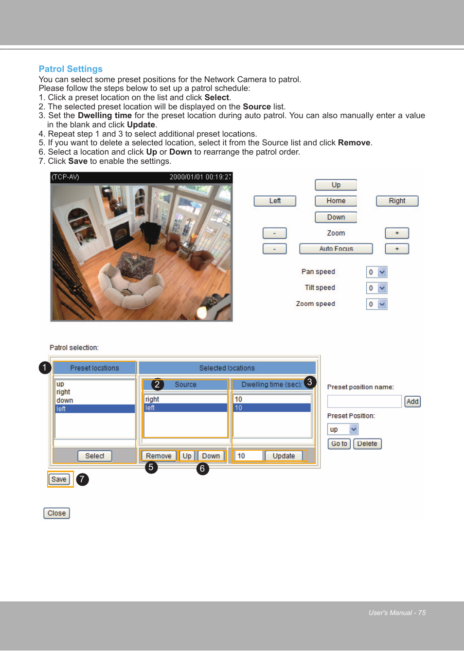 LevelOne FCS-7111 User Manual | Page 75 / 143