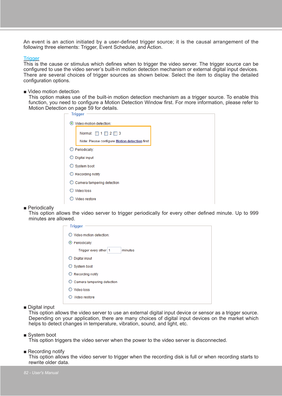 LevelOne FCS-7111 User Manual | Page 82 / 143