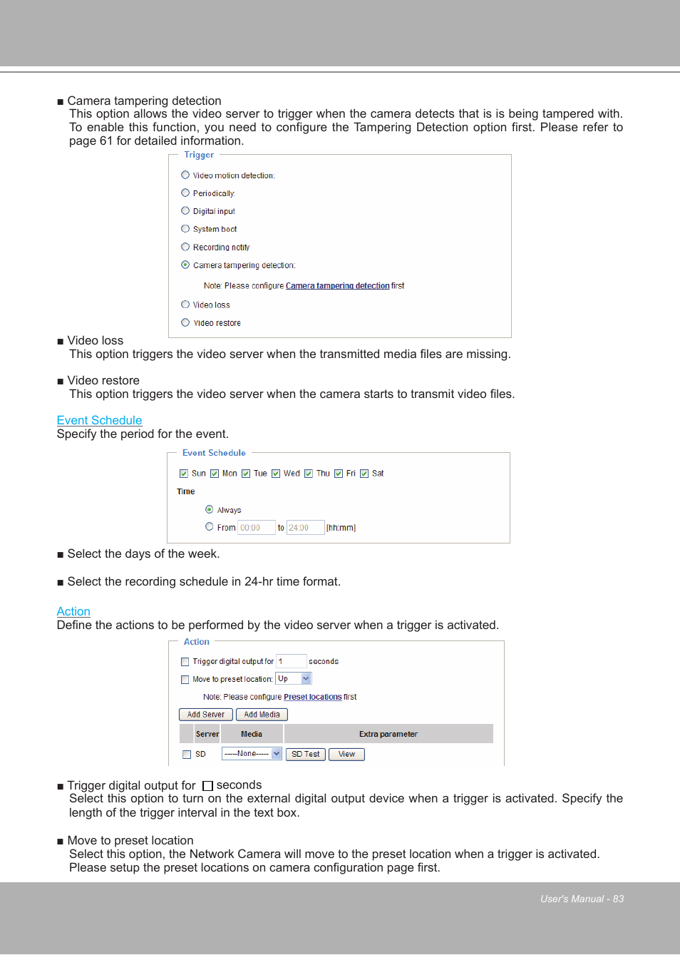 LevelOne FCS-7111 User Manual | Page 83 / 143