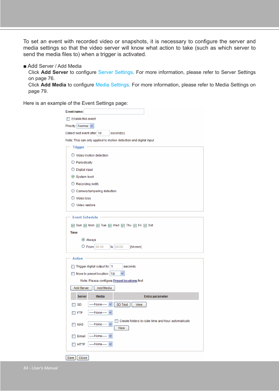 LevelOne FCS-7111 User Manual | Page 84 / 143