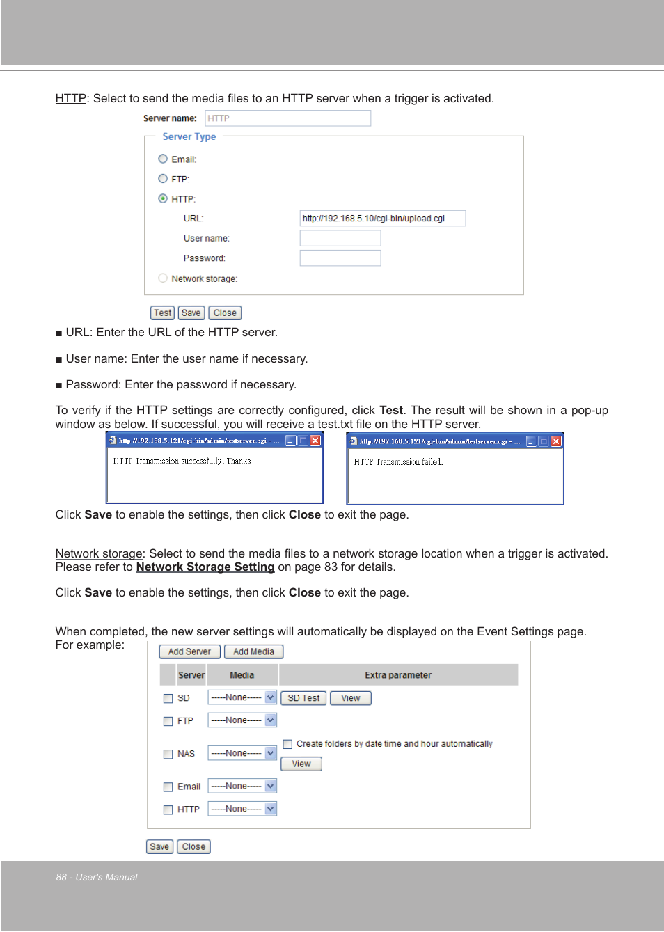 LevelOne FCS-7111 User Manual | Page 88 / 143