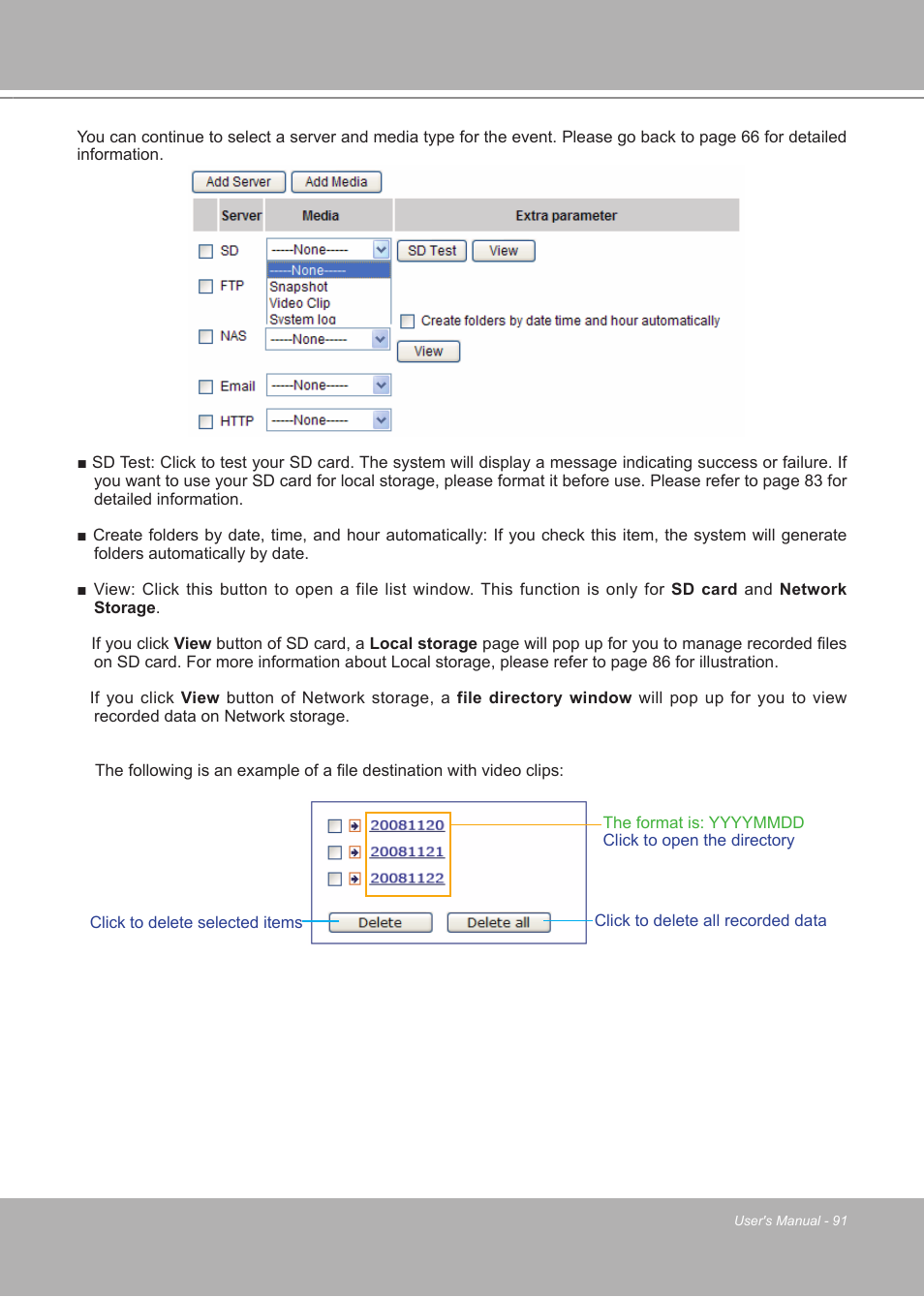 LevelOne FCS-7111 User Manual | Page 91 / 143