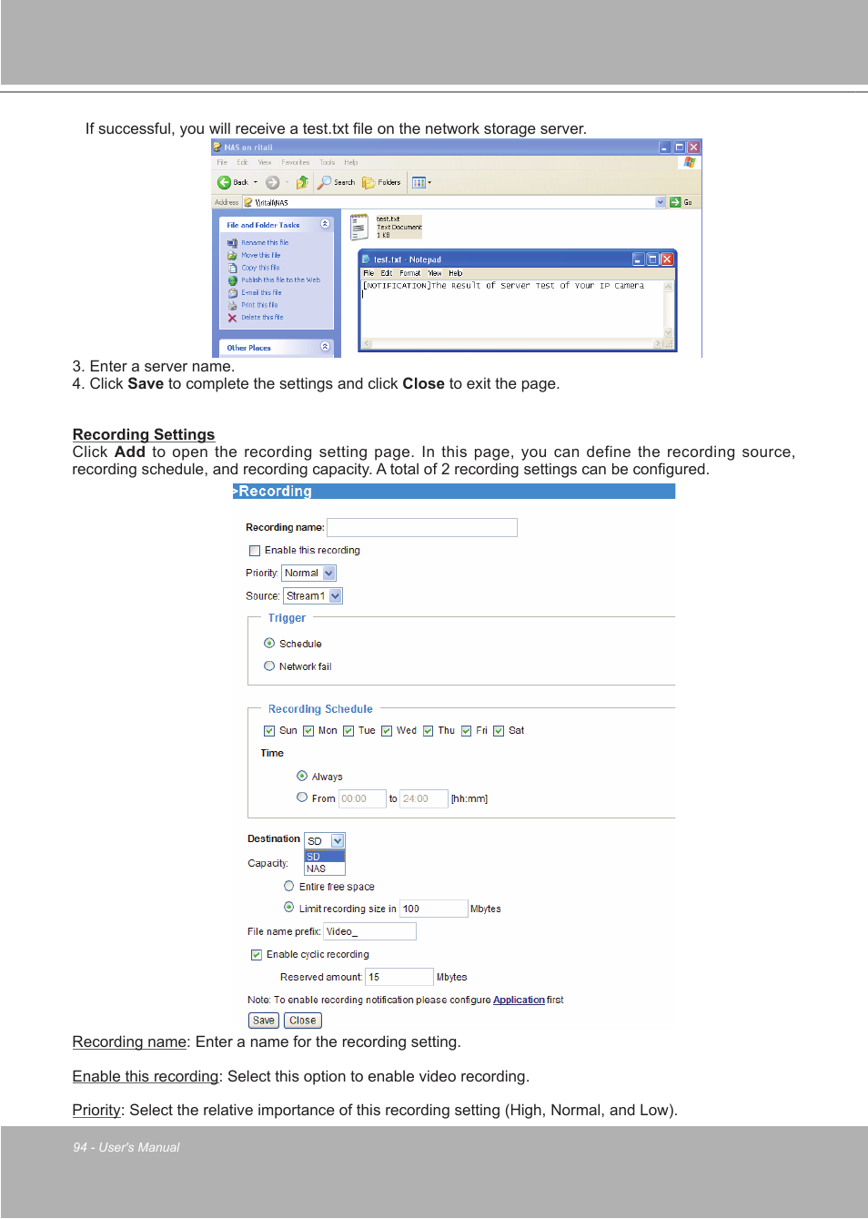 LevelOne FCS-7111 User Manual | Page 94 / 143