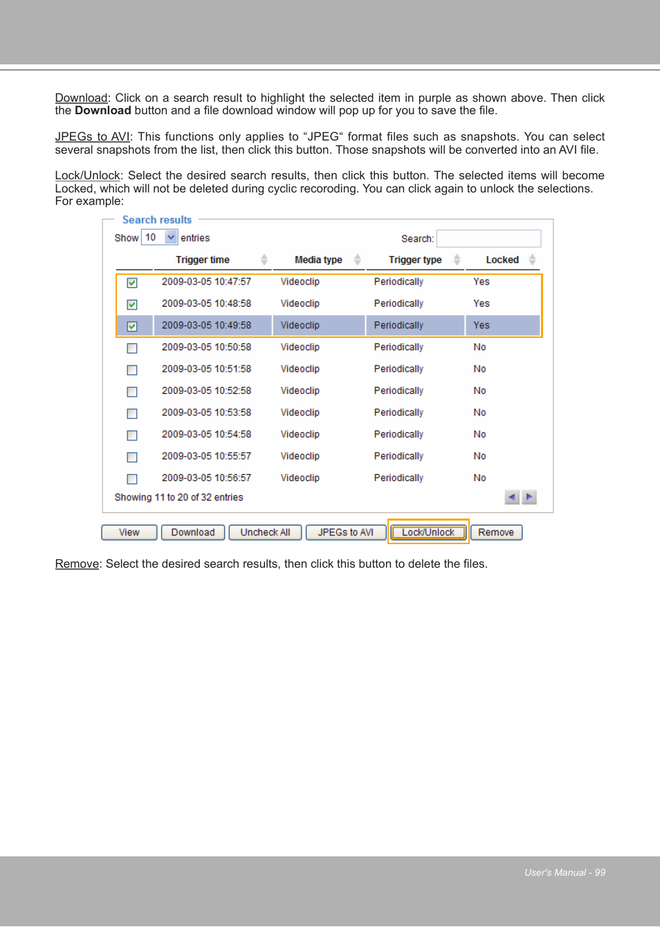 LevelOne FCS-7111 User Manual | Page 99 / 143