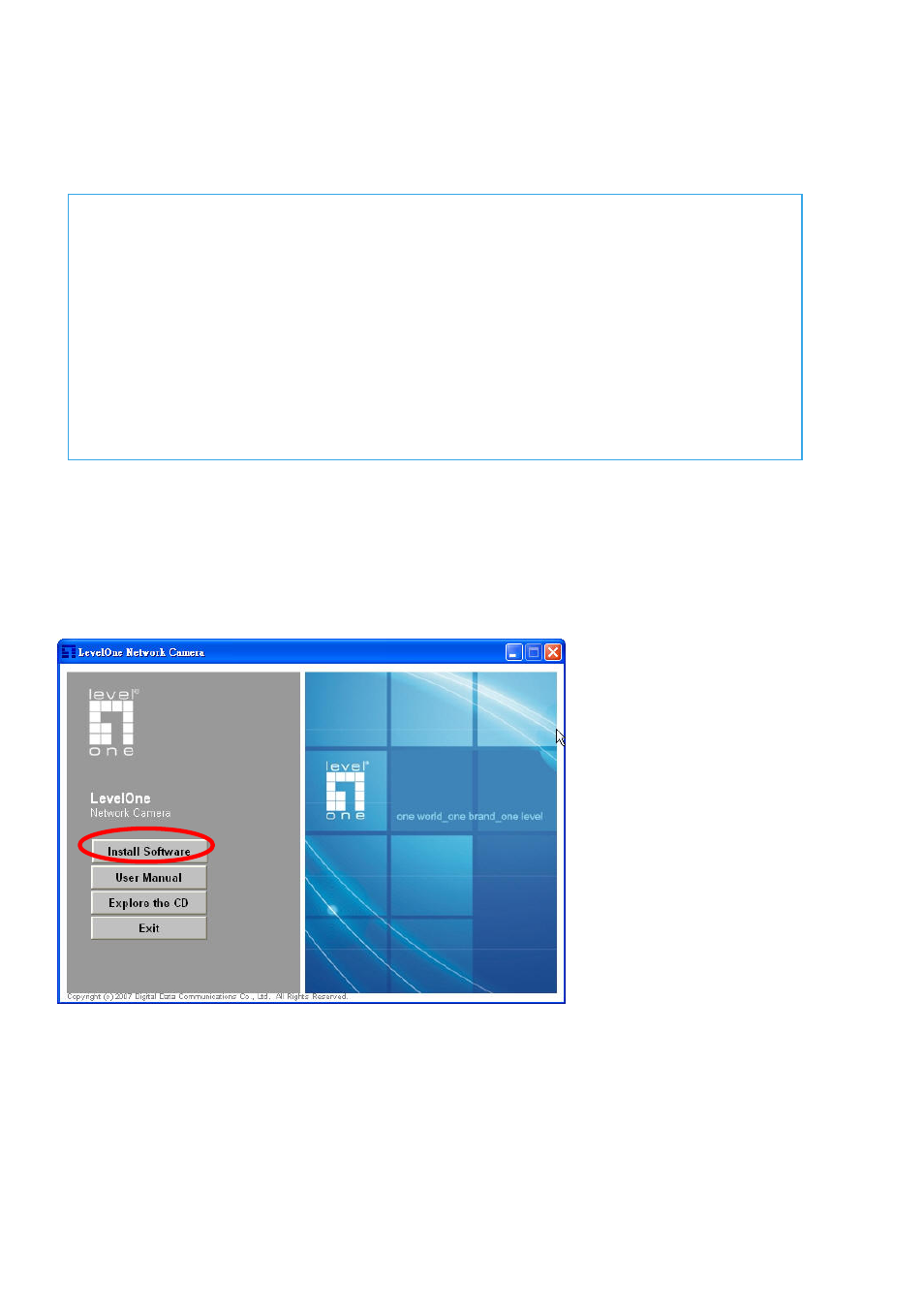 Install the fcs-8005 to your pc, Install the driver of fcs-8005 | LevelOne FCS-8005 User Manual | Page 4 / 11