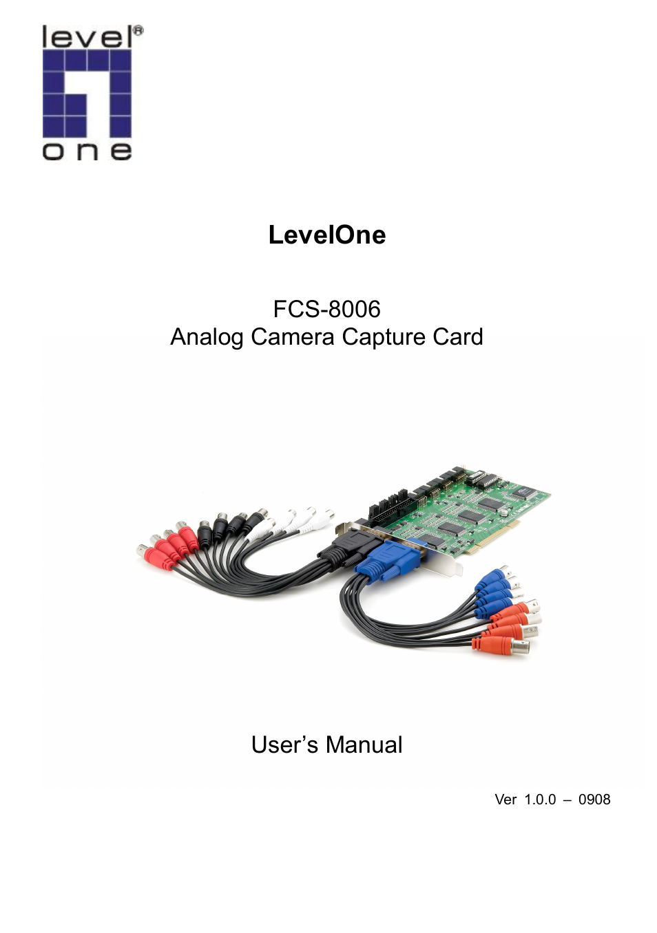 LevelOne FCS-8006 User Manual | 11 pages