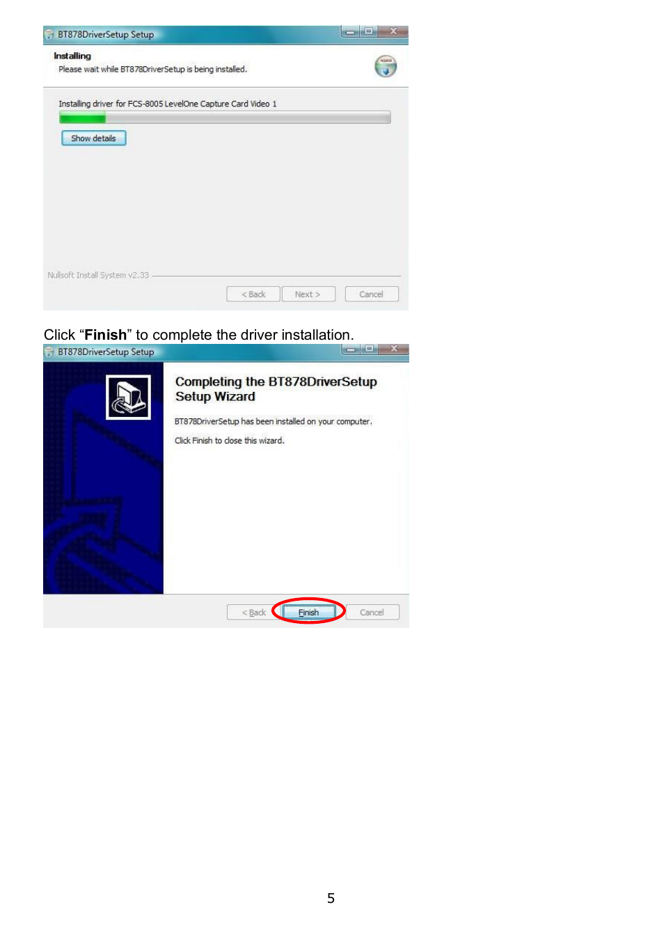 LevelOne FCS-8006 User Manual | Page 6 / 11